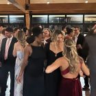 guests having fun at a Dapper Josh DJ'd wedding reception